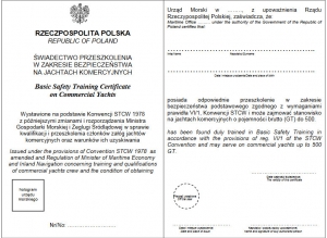 Rozporządzenie Ministra Gospodarki Morskiej i Żeglugi Śródlądowej z dnia 29 stycznia 2018 r. w sprawie kwalifikacji i przeszkolenia członków załóg jachtów komercyjnych oraz warunków ich uzyskiwania